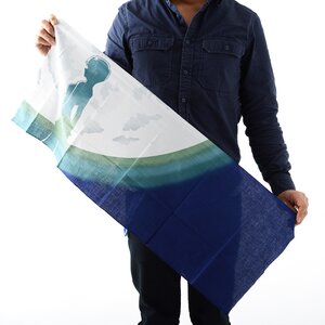 RumiRock x EVA Tsukini Ayanami Tenugui Hand Towel