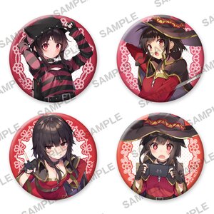 KonoSuba: God’s Blessing on This Wonderful World! Birthday Celebration 2023: Newly Drawn Tin Badges Set Megumin