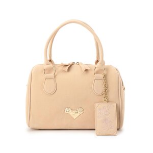 LIZ LISA Suede Boston Bag Beige