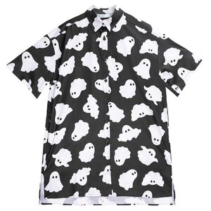 LISTEN FLAVOR Ghost Shirt Night Sky