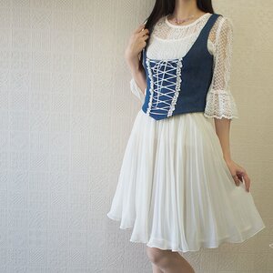 NO.S PROJECT Denim Corset S