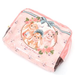La Petite Poupée Three Rabbit Sisters Box Pouch