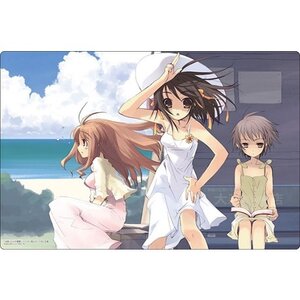 Bushiroad Rubber Mat Collection V2 Vol. 1662 Kadokawa Sneaker Bunko The Melancholy of Haruhi Suzumiya Series Haruhi & Yuki & Mikuru [Pre-order]