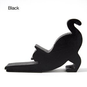 Cat Door Stoppers Black