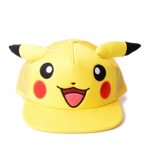Pokémon Pikachu Big Face Hat with Ears BA1B24POK00PP00