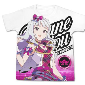 THE IDOLM@STER One For All Takane Shijou Full-Color White T-Shirt L