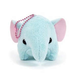 Pocket Zoo Animal Plush Collection (Ball Chain) Elephant