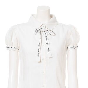 Swankiss Ribbon Embroidered Blouses White