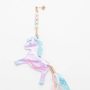 Swankiss Dream Pony Earring Lavender