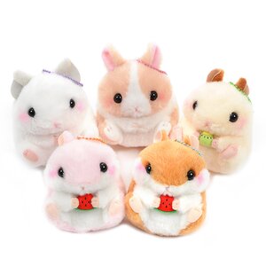 Coroham Coron Fun Friends Plush Collection (Ball Chain) Set of All 5