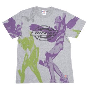 Evangelion x Dickies Unit-01 Print T-Shirt Heather Gray S