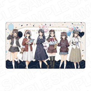 Rascal Does Not Dream of Santa Claus Rubber Desk Mat Amusement Park Ver. [Pre-order]