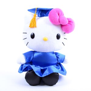 Hello Kitty Graduation 8" Plush