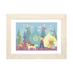 "Tenshi no Michibiki" Chara Fine Graph Dina*Dina Masterpiece Pictures Print