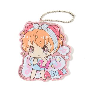 EVA STORE Original Eva Colon: (Bubble) Acrylic Keychains Asuka
