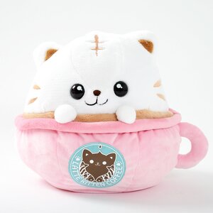 Latte Kitten Coffee Moteneko Big Plush Collection Tiga