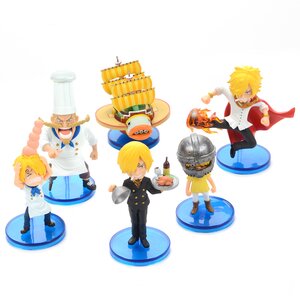 One Piece World Collectable Figure: History of Sanji Complete Set