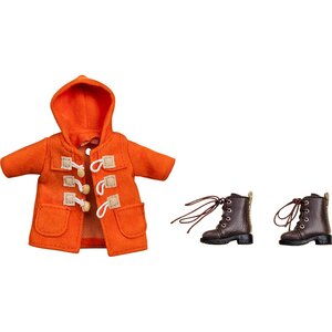 Nendoroid Doll Warm Clothing Set: Boots & Duffle Coat Orange
