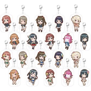 Love Live! Nijigasaki High School Idol Club Shuffle Festival in School Shuffle Keychain