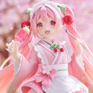 Sakura Miku Newly Written Japanese Cafe Ver. Non-Scale Figure (Re-run) [Pre-order]