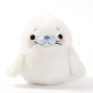 Shiro to Penguin Ouji Plushie (Ball Chain) Shiro