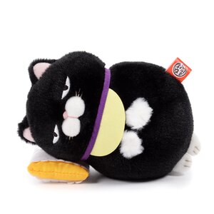 Hige Manjyu Sleeping Cat Plush Collection (Standard) Kuromame