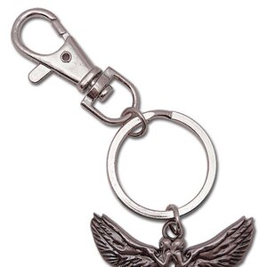 Claymore Twin Goddesses of Love Metal Keychain