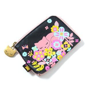 Scandinavian Pooh-chan Pass Cases Black