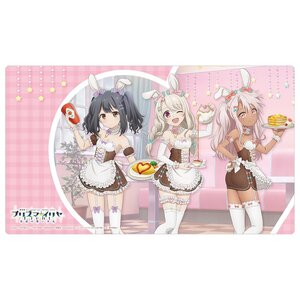 Fate/Kaleid Liner Prisma Illya: Licht - The Nameless Girl Rubber Mat Illya & Miyu & Chloe / Bunny Maid [Pre-order]