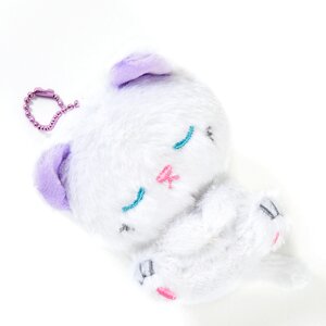 NemuNemu Neko Plushies (Ball Chain) Shiro