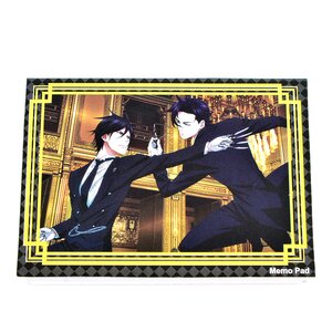 Black Butler 2 Sebastian & Claude Memo Pad
