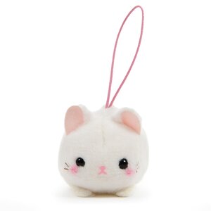 Puchimaru Nesoberi Nyanko Cat Plush Collection White