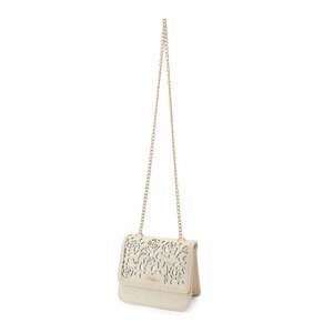 LIZ LISA Rose Filigree Purse Ivory
