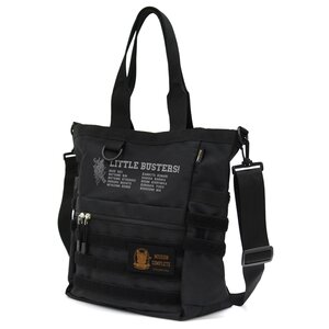 Little Busters! Functional Tote Bag Black