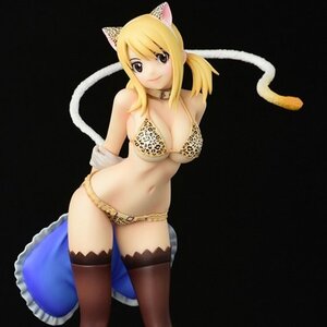 Fairy Tail Lucy Heartfilia: Leopard Print Cat Gravure Style 1/6 Scale Figure [Pre-order]