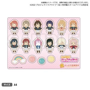 Love Live! Nijigasaki High School Idol Club Nijigasaki High School Store Official Memorial Item TV Animation 2nd Season Vol. 12: A Specially Made Nijigaku Cookie Magnet by Baking Club