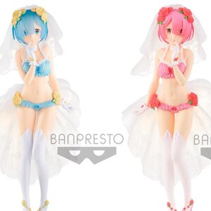 EXQ Figure Re:Zero -Starting Life in Another World- Rem & Ram Set of Both