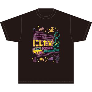 Love Live! Nijigasaki High School Idol Club Niji Tabi! TOKIMEKI FAN MEETING TOUR T-Shirt S