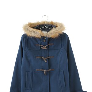earth music&ecology Duffle Coat Blue S