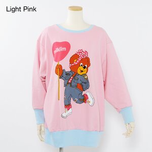 milklim Balloon Bear Big Sweater Light Pink