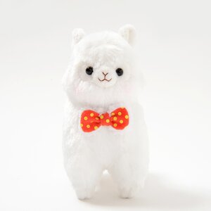 Alpacasso Mokomoko Ribbon Plushies (Ball Chain) Shiro-chan