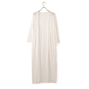 LIZ LISA Long Lace Gown White