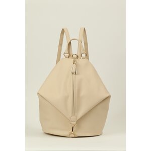Honey Salon Backpack w/ Tassel Charm Light Beige