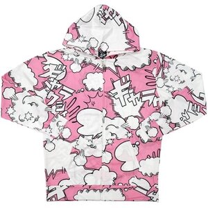 galaxxxy Manga Hoodie Pink