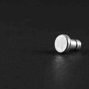 Radio Eva x Gild Design Evangelion NERV Earphone Jack Cover silver