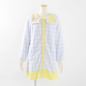 milklim Gingham Check Dress Light Blue