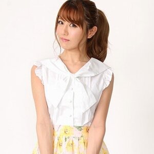 Ank Rouge Miss Sunshine Sailor Collar Blouse White