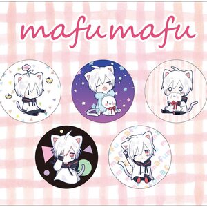 Mafumafu Nekomimi Pin Badge Set