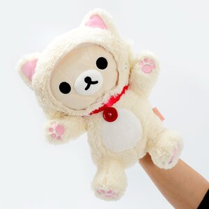 Rilakkuma Motto Nonbiri Neko Puppet Plush Collection Korilakkuma