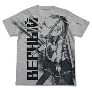 Kantai Collection -KanColle- Verniy All-Over Print Heather Gray T-Shirt S